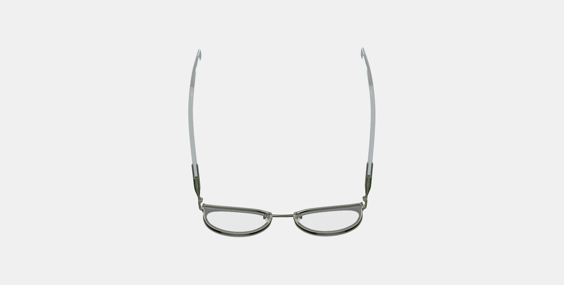 Whittier Eyeglasses in Soapstone with Riesling 3D model_7