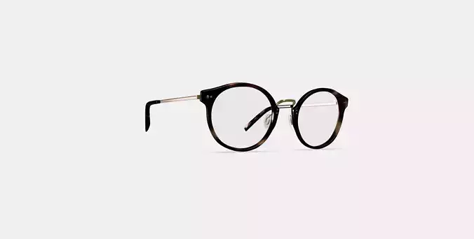 Jayla Eyeglasses in Cognac Tortoise with Polished Gold