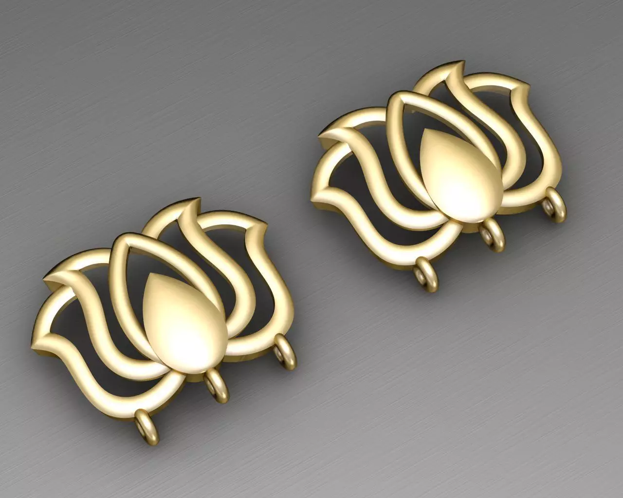 Earring Design Free 3D model
