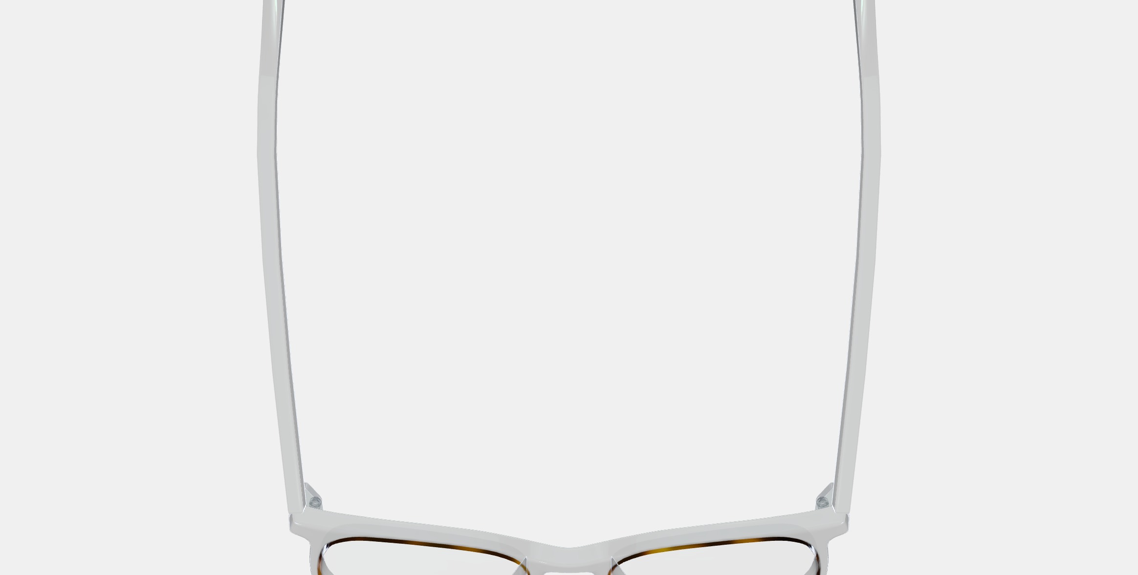 Durand Eyeglasses in Crystal with Oak Barrel 3D model_8