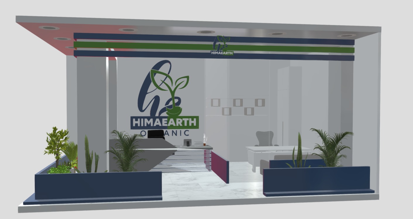 Office Front Exhibition Free 3D model_7