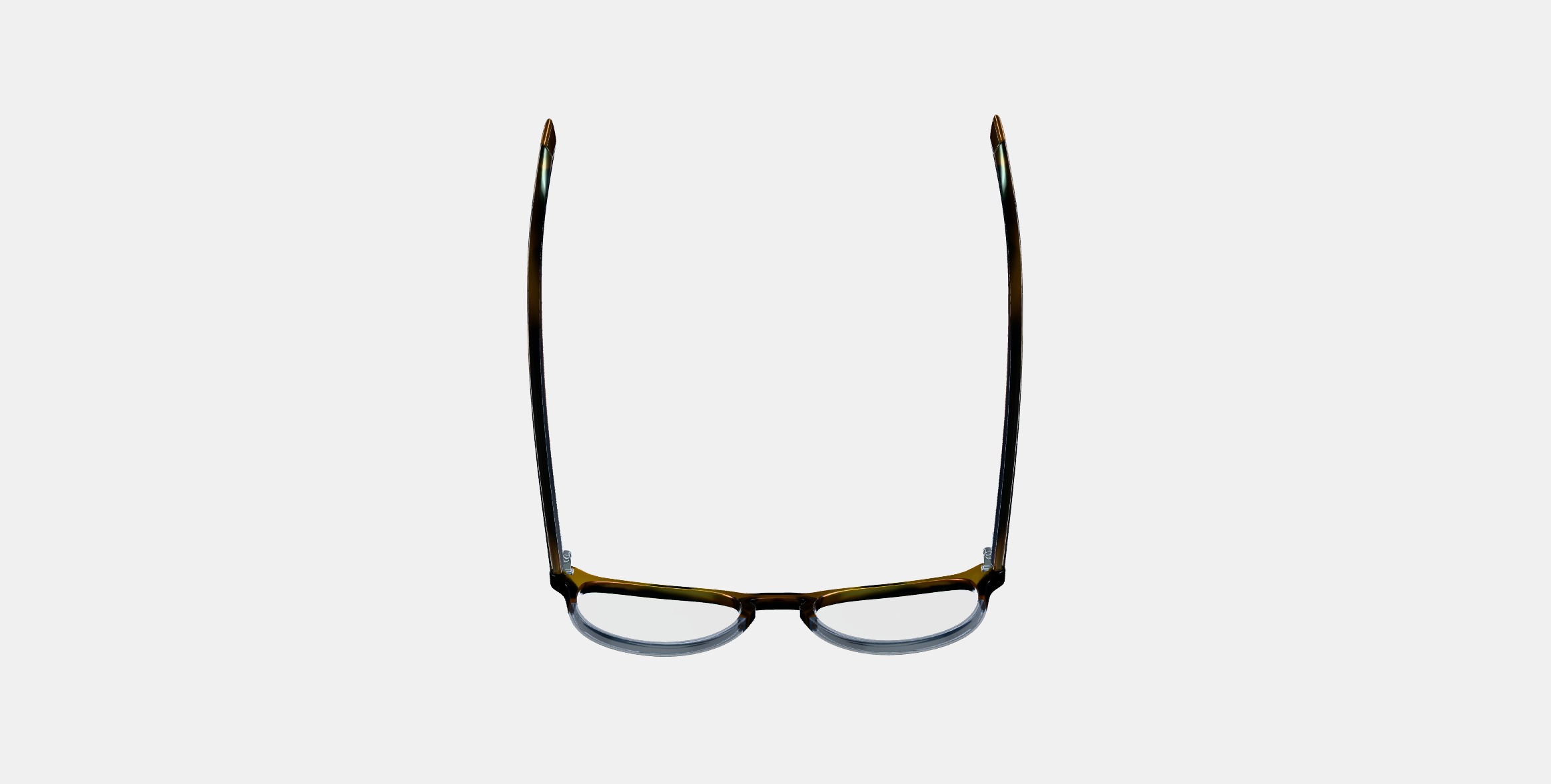 Baker Eyeglasses in Eastern Bluebird Fade 3D model_7