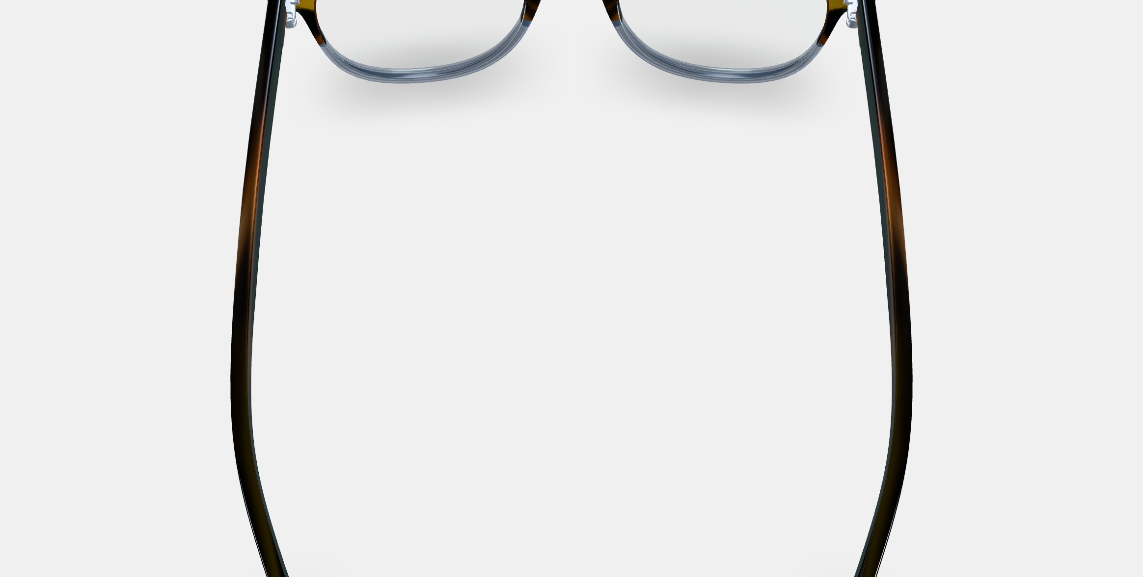 Baker Eyeglasses in Eastern Bluebird Fade 3D model_2