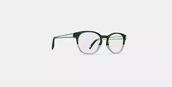 Abner Eyeglasses in Rosemary Crystal Fade 3D model