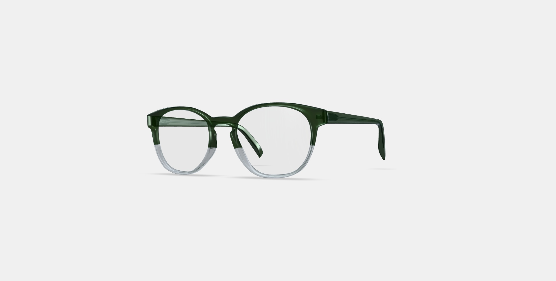 Abner Eyeglasses in Rosemary Crystal Fade 3D model_12