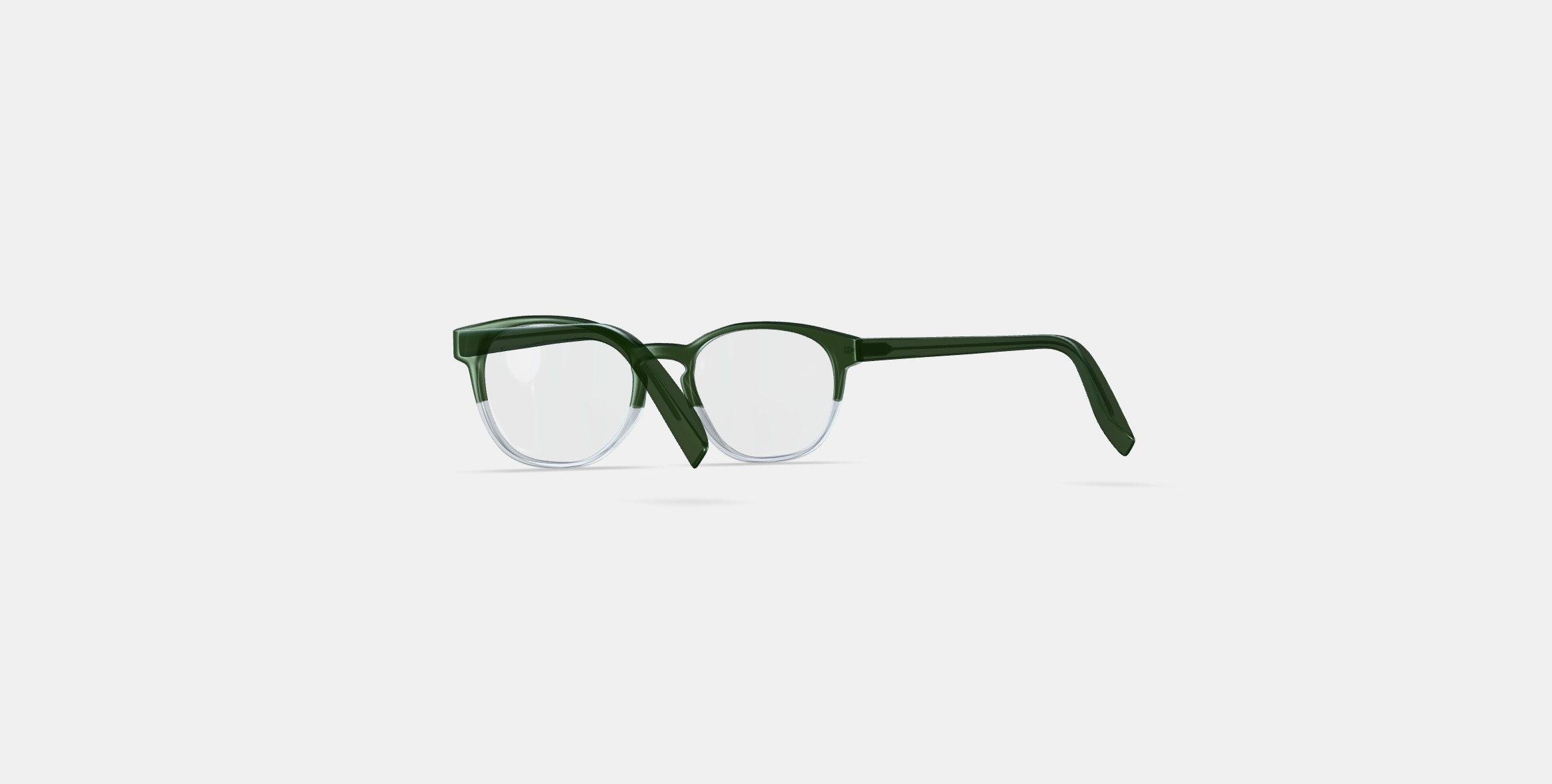 Abner Eyeglasses in Rosemary Crystal Fade 3D model_16