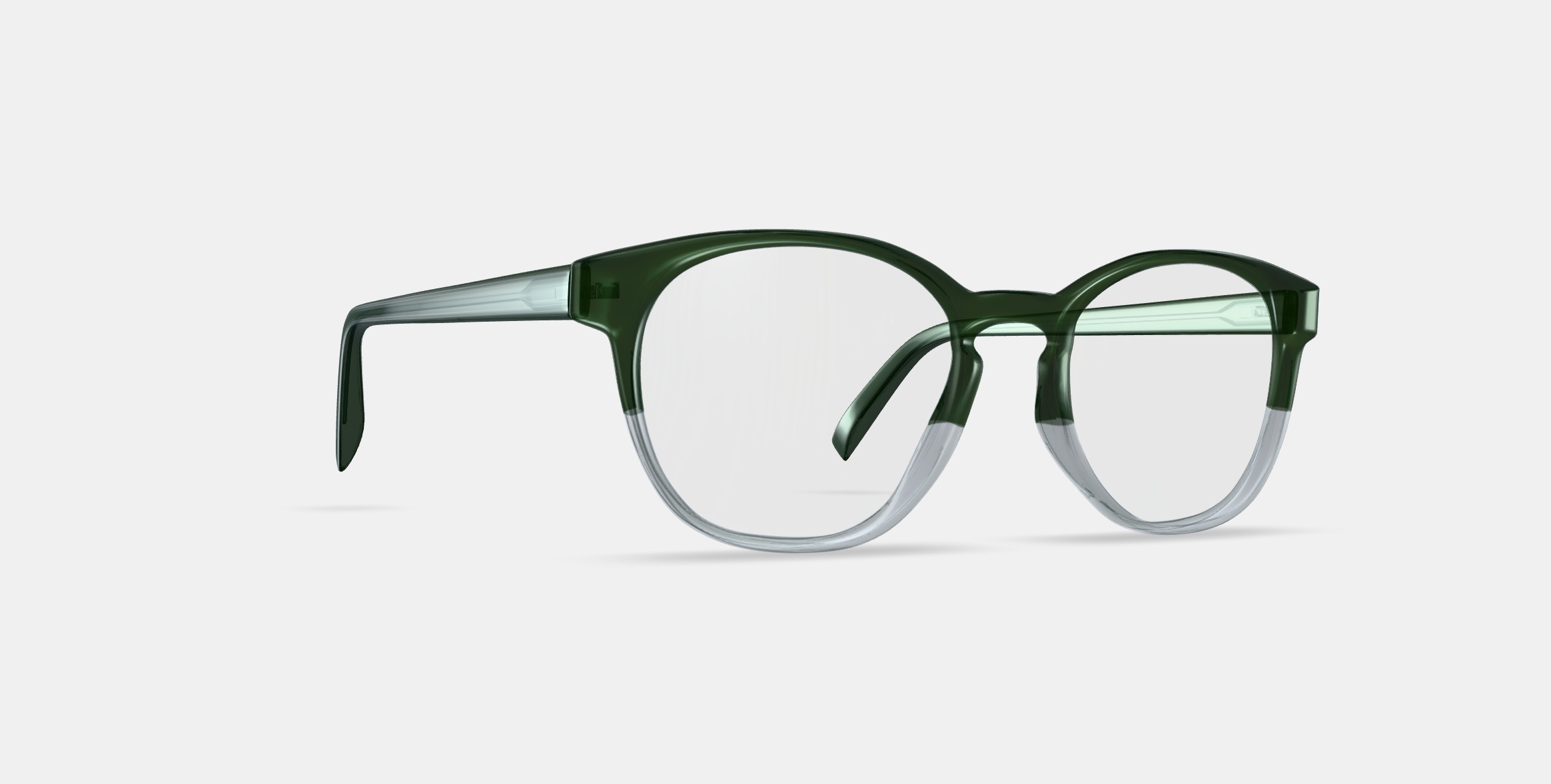 Abner Eyeglasses in Rosemary Crystal Fade 3D model_9