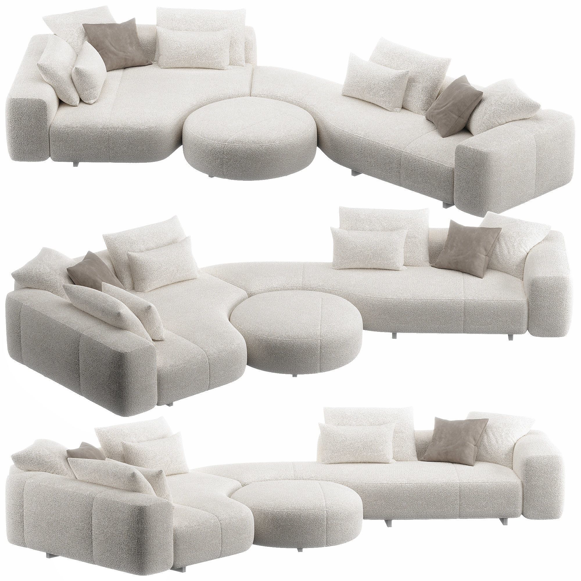 Yves Sofa 3D model_1