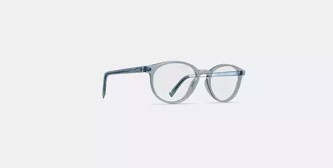 Watts Eyeglasses in Pacific Crystal