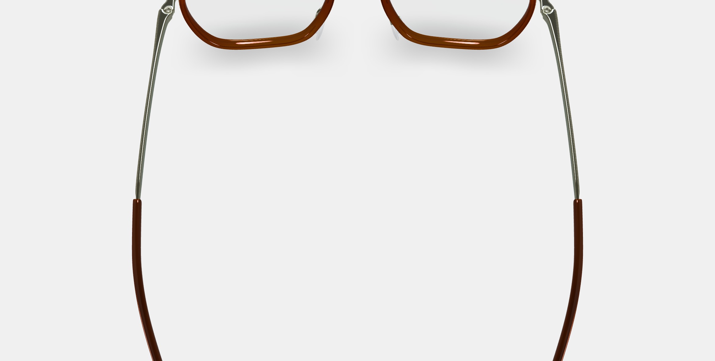 Callen Eyeglasses in Cacao Crystal with Riesling 3D model_5