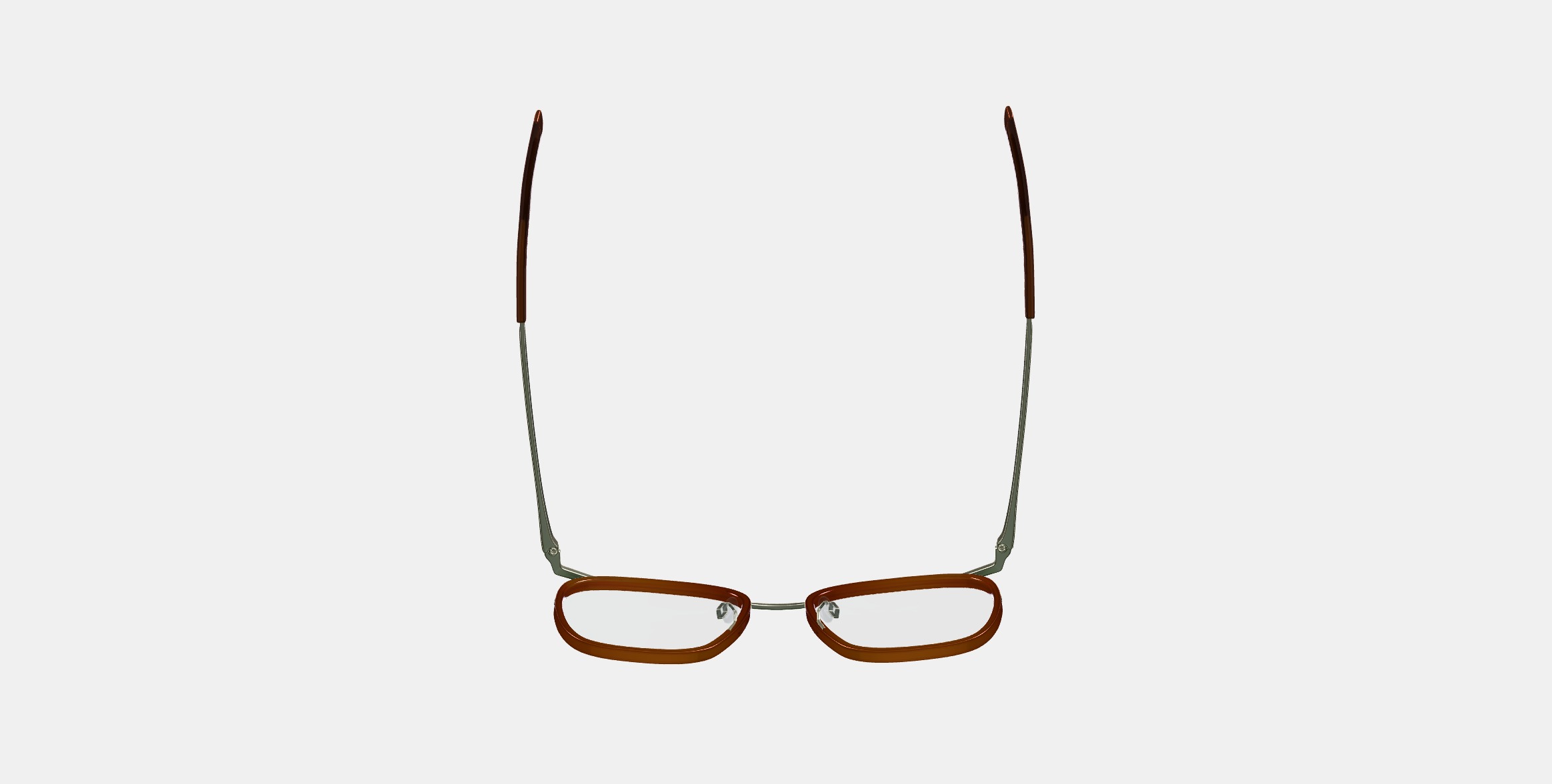 Callen Eyeglasses in Cacao Crystal with Riesling 3D model_7