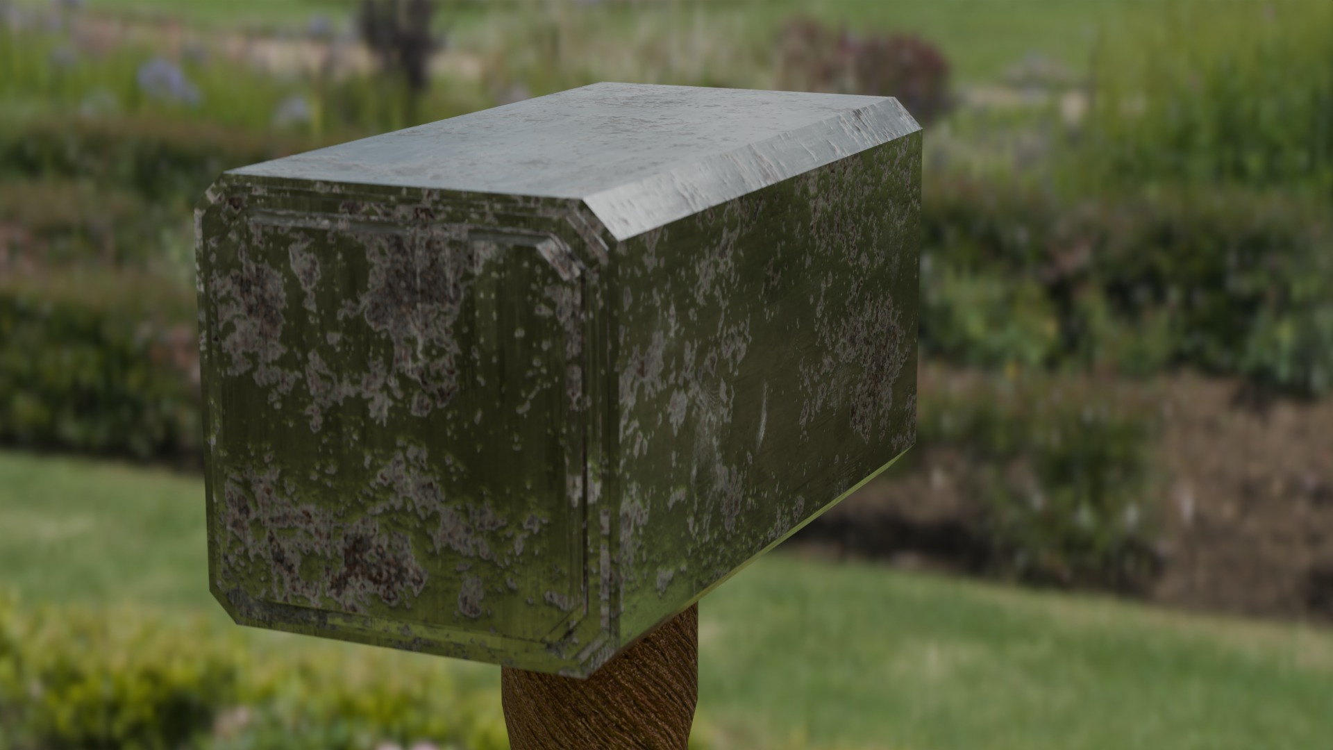 Realistic 3D Hammer Model 3D model_3