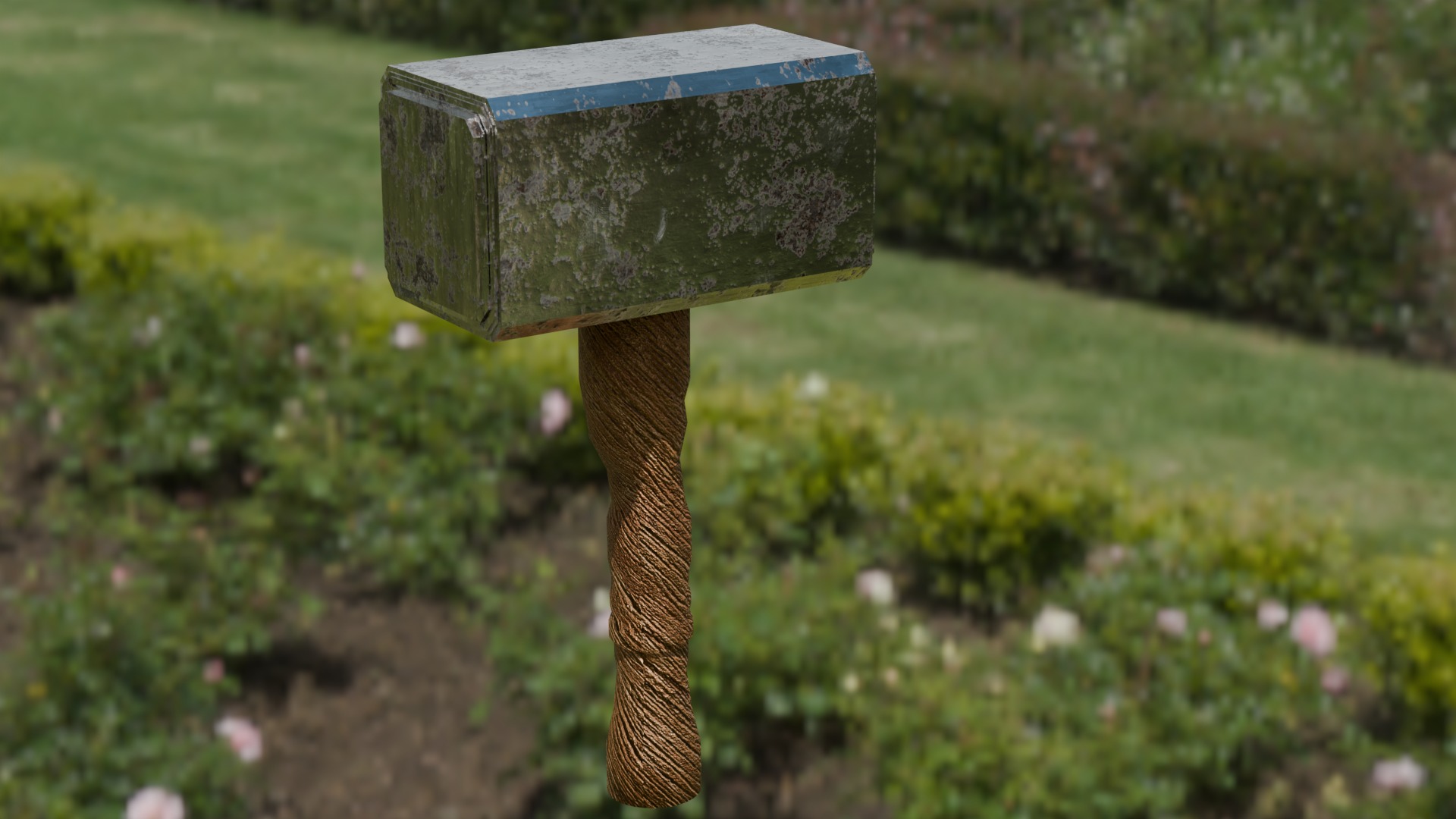 Realistic 3D Hammer Model 3D model_2