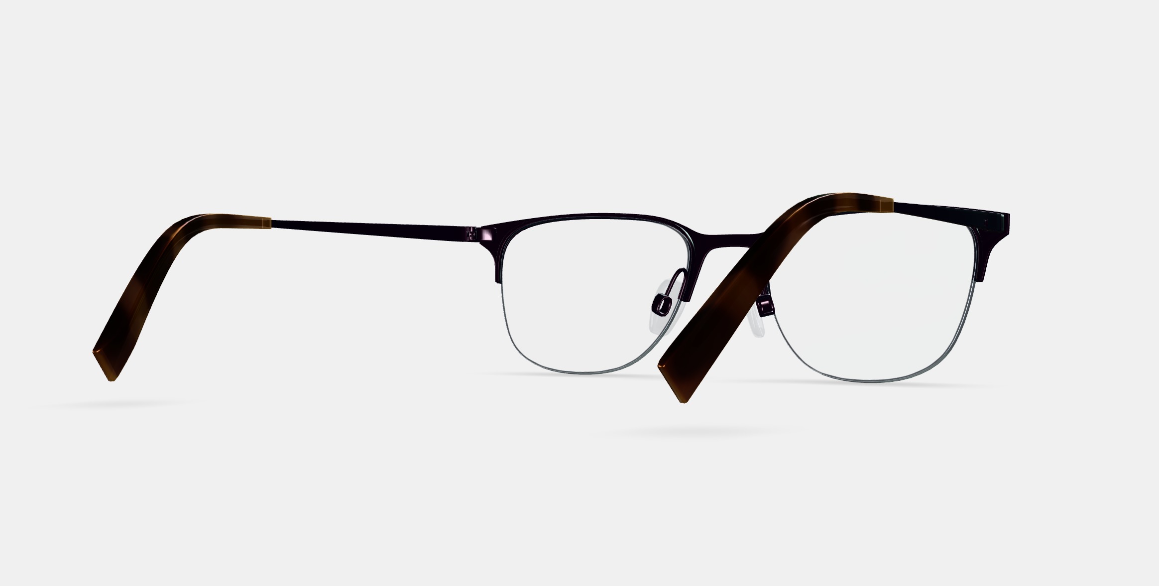 Wallis Eyeglasses in Carbon 3D model_6