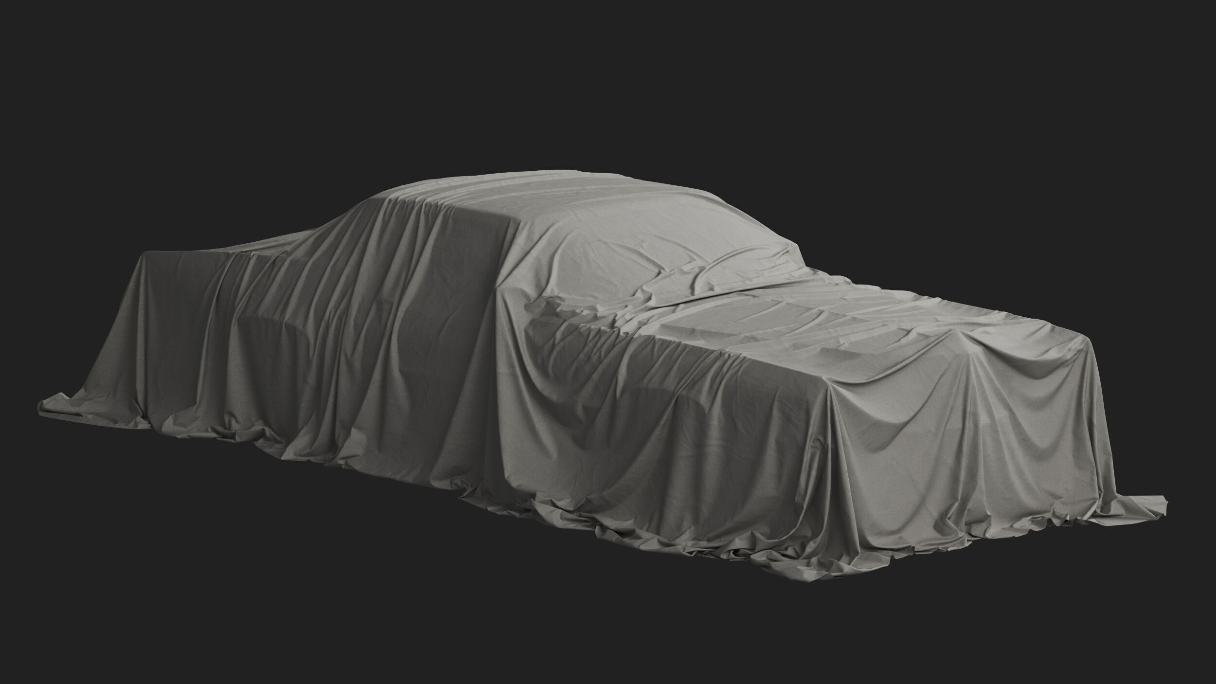 Retro Car Cover 03 3D model_1