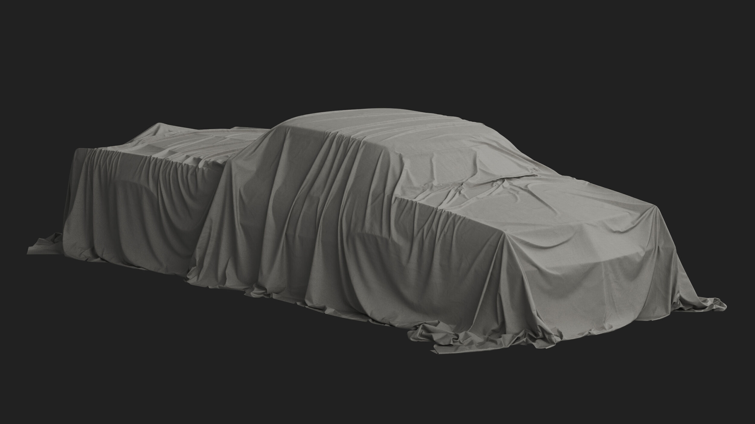 Retro Car Cover 03 3D model_4