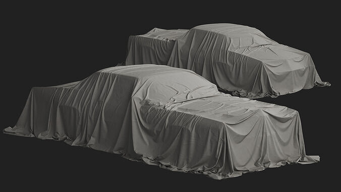 Retro Car Cover 03 3D model