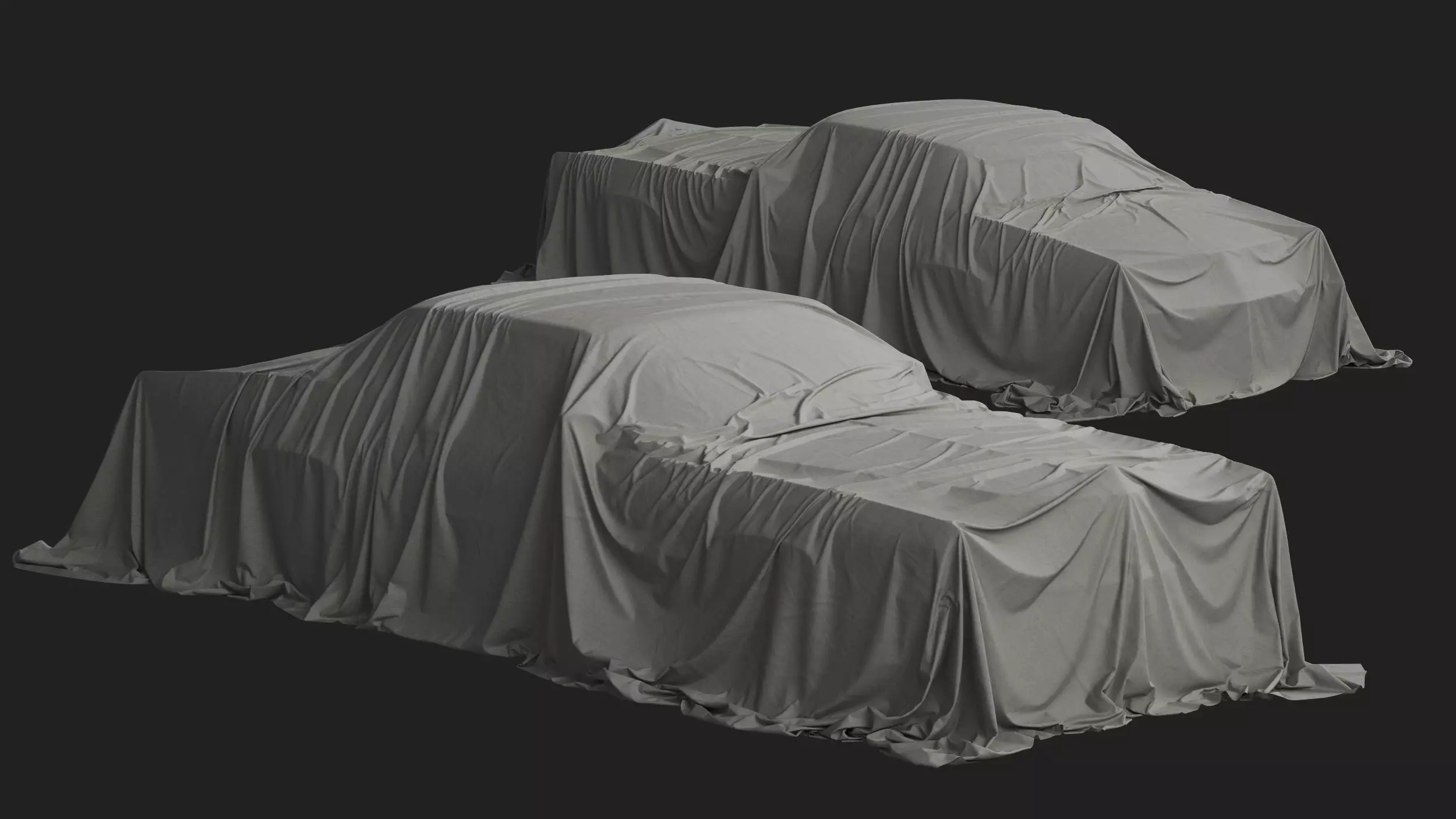 Retro Car Cover 03 3D model_0