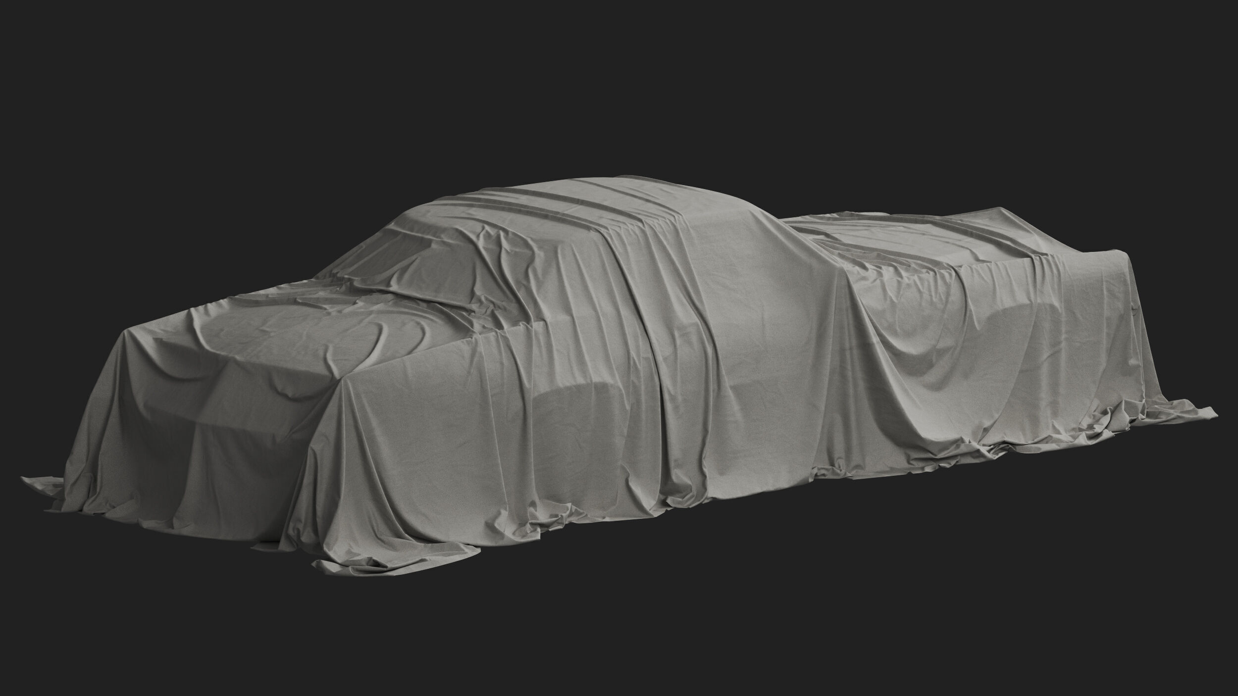 Retro Car Cover 03 3D model_3