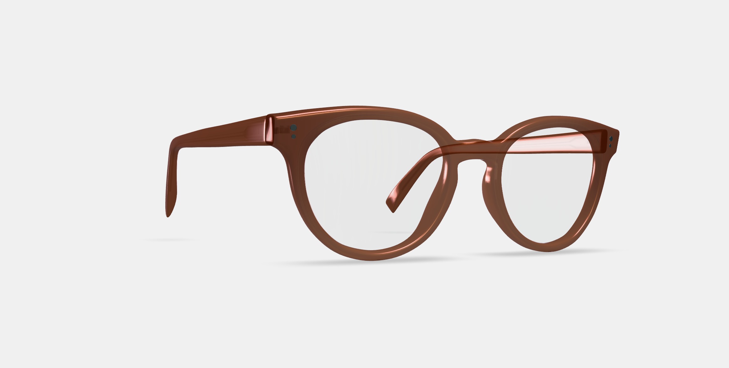 Taye Eyeglasses in Buckwheat 3D model_9