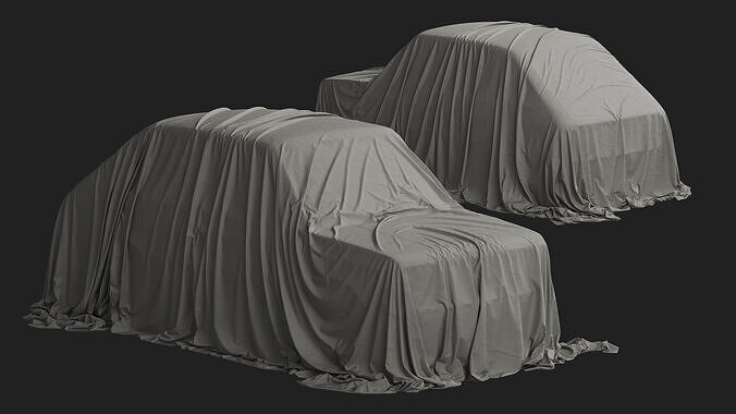Retro Car Cover 04 3D model