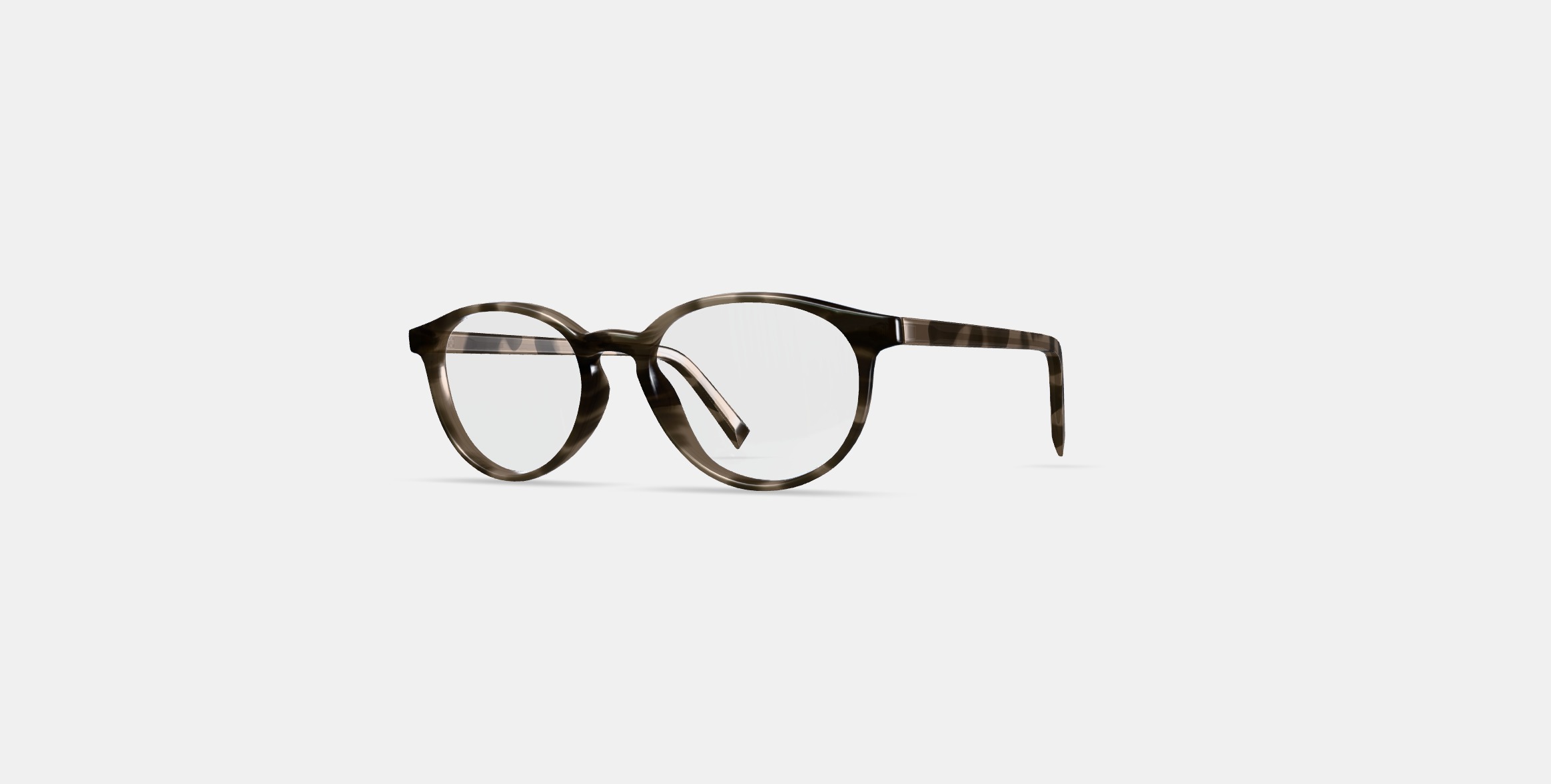 Watts Eyeglasses in Greystone 3D model_12