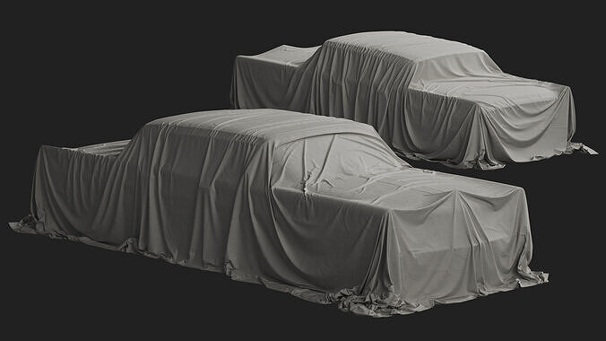 Retro Car Cover 05 3D model