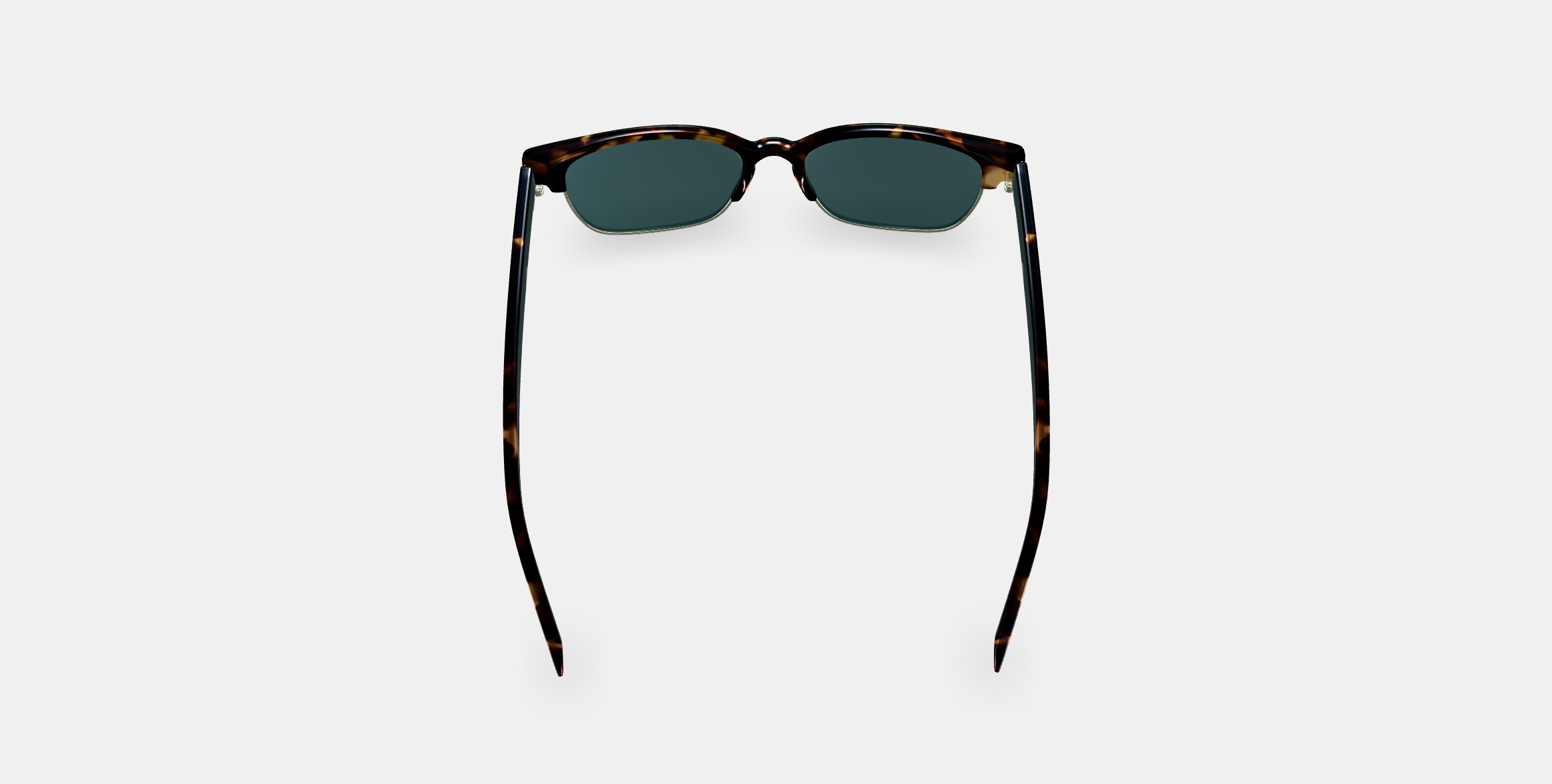 Ames Sunglasses in Whiskey Tortoise with Riesling 3D model_2