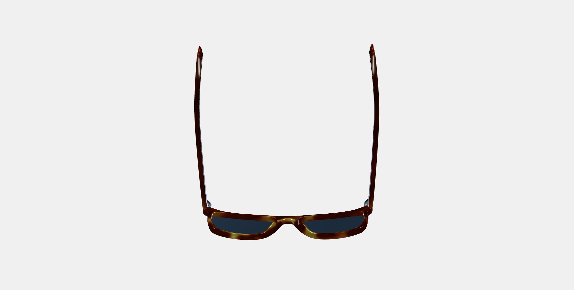 Fletcher Sunglasses in Rye Tortoise 3D model_8