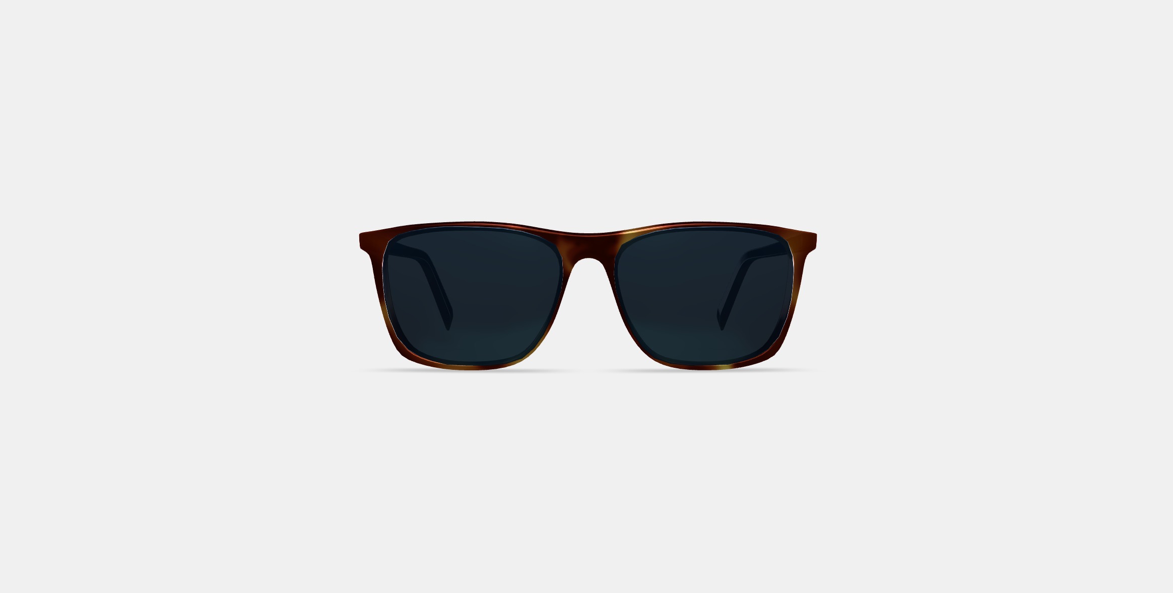 Fletcher Sunglasses in Rye Tortoise 3D model_10