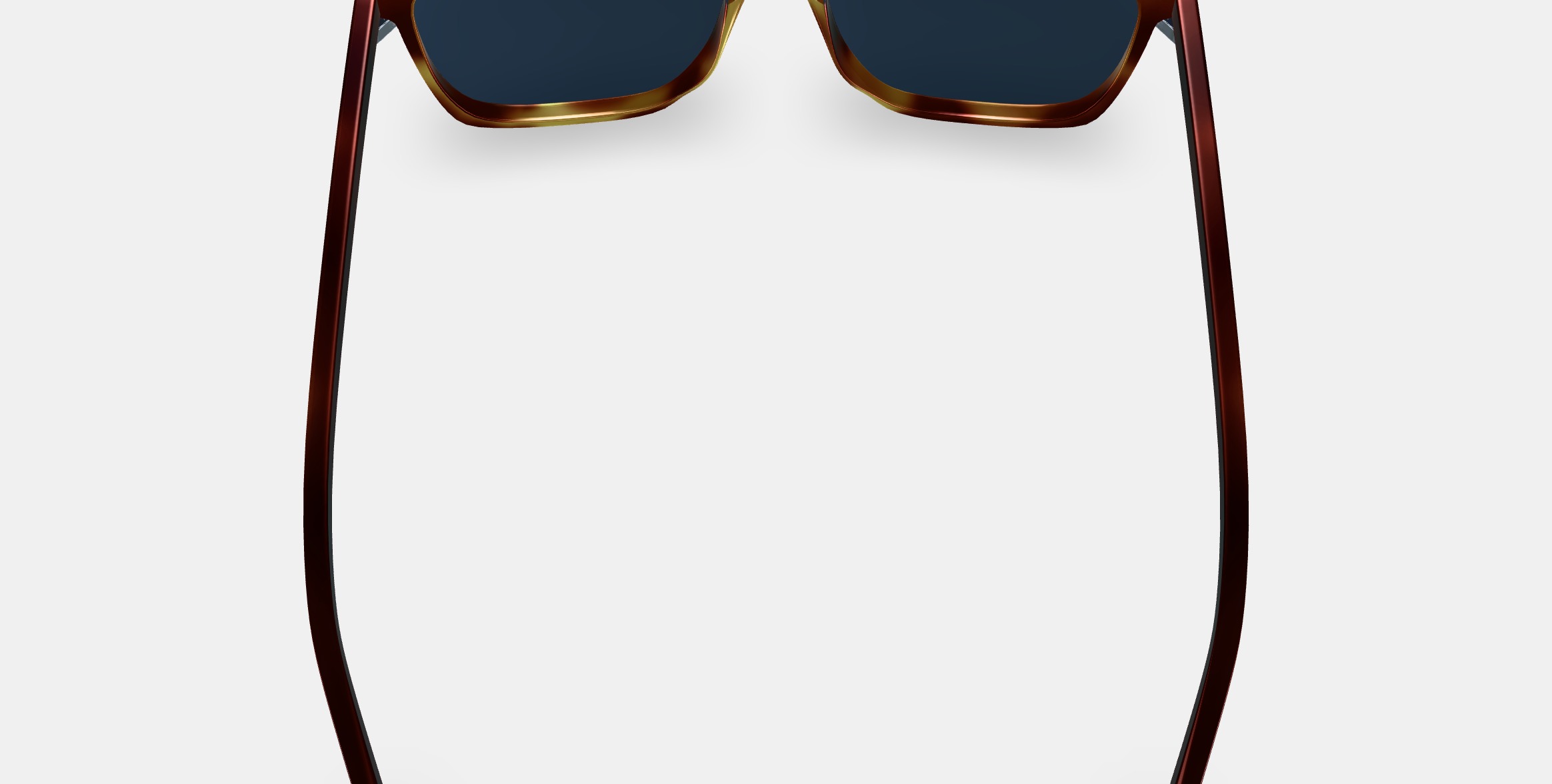 Fletcher Sunglasses in Rye Tortoise 3D model_5