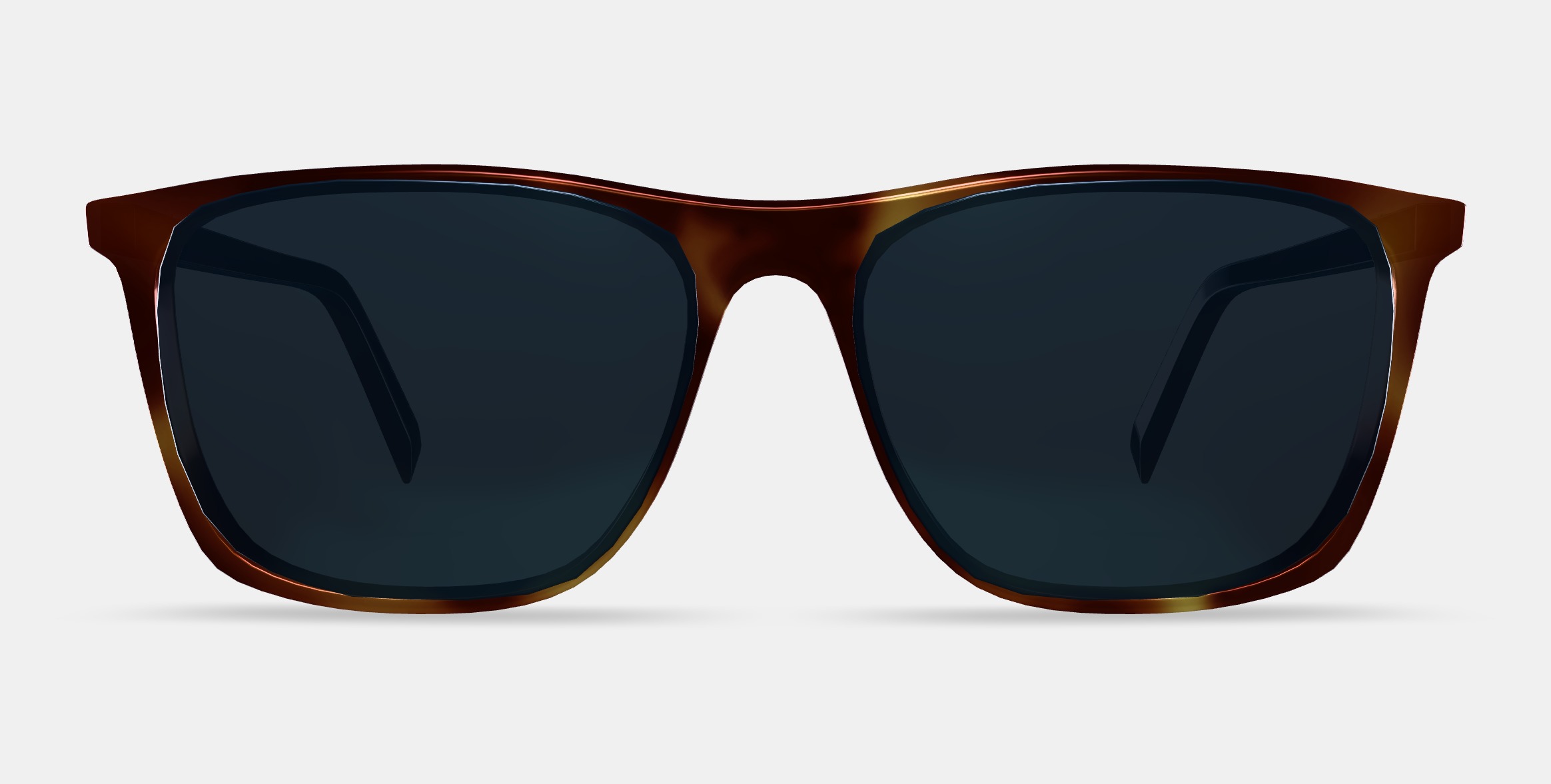 Fletcher Sunglasses in Rye Tortoise 3D model_11