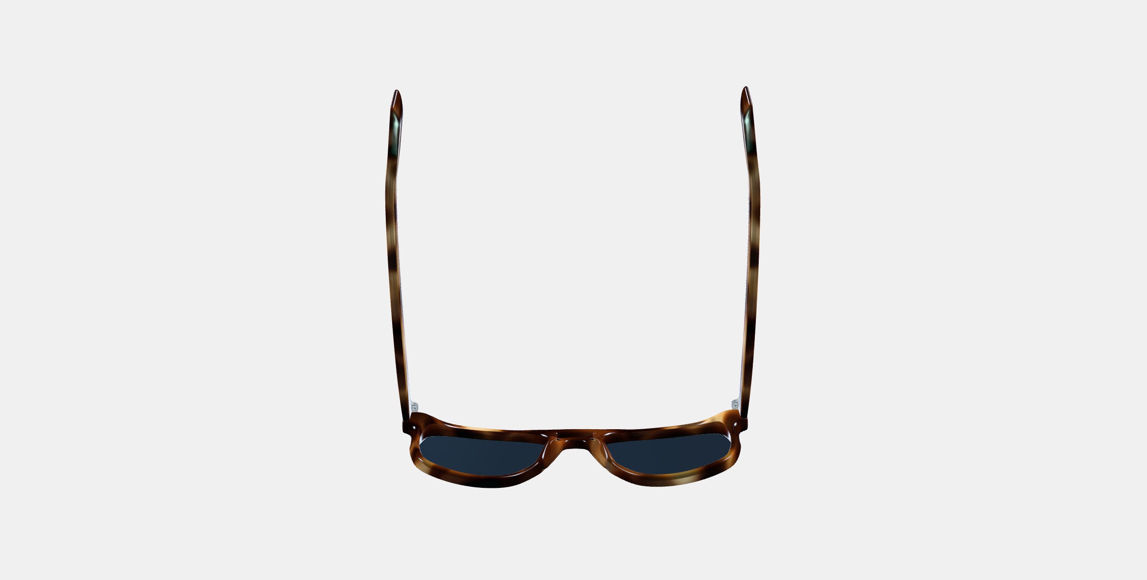 Hatcher Sunglasses in Oak Barrel 3D model_6