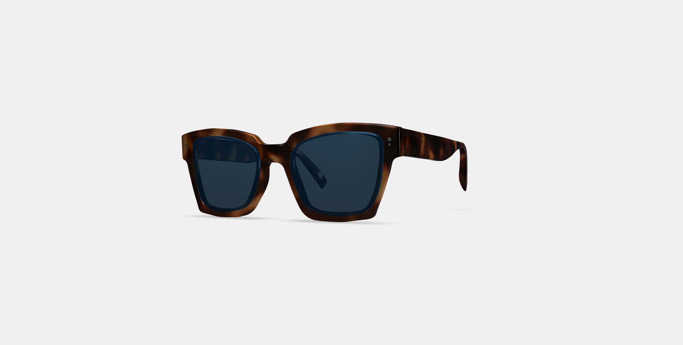Sonia Sunglasses in Oak Barrel 3D model_12