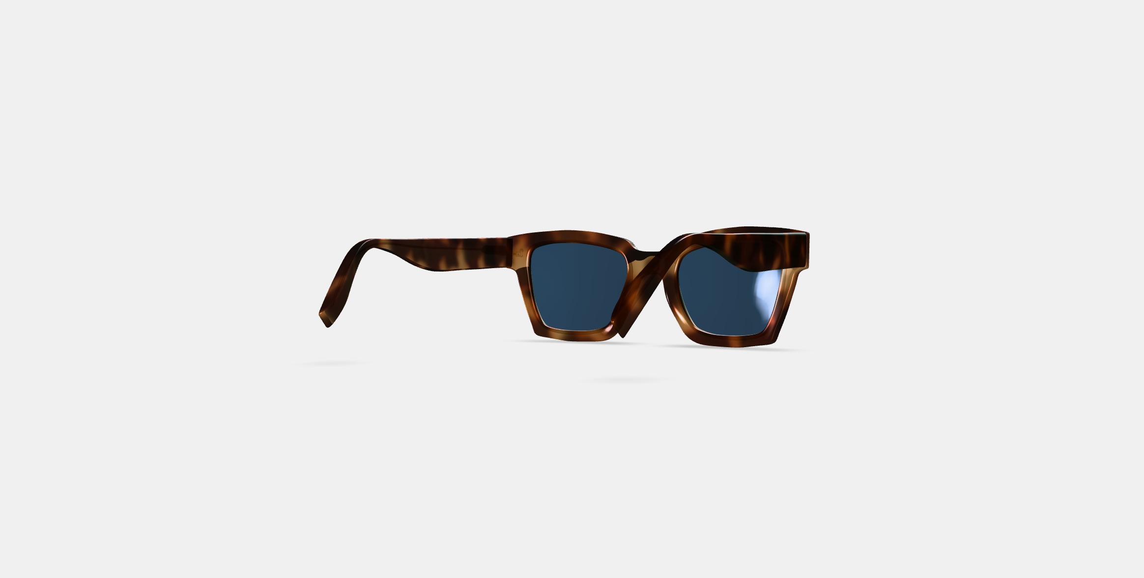 Sonia Sunglasses in Oak Barrel 3D model_5
