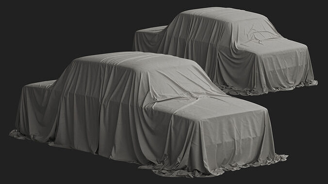Retro Car Cover 06 3D model
