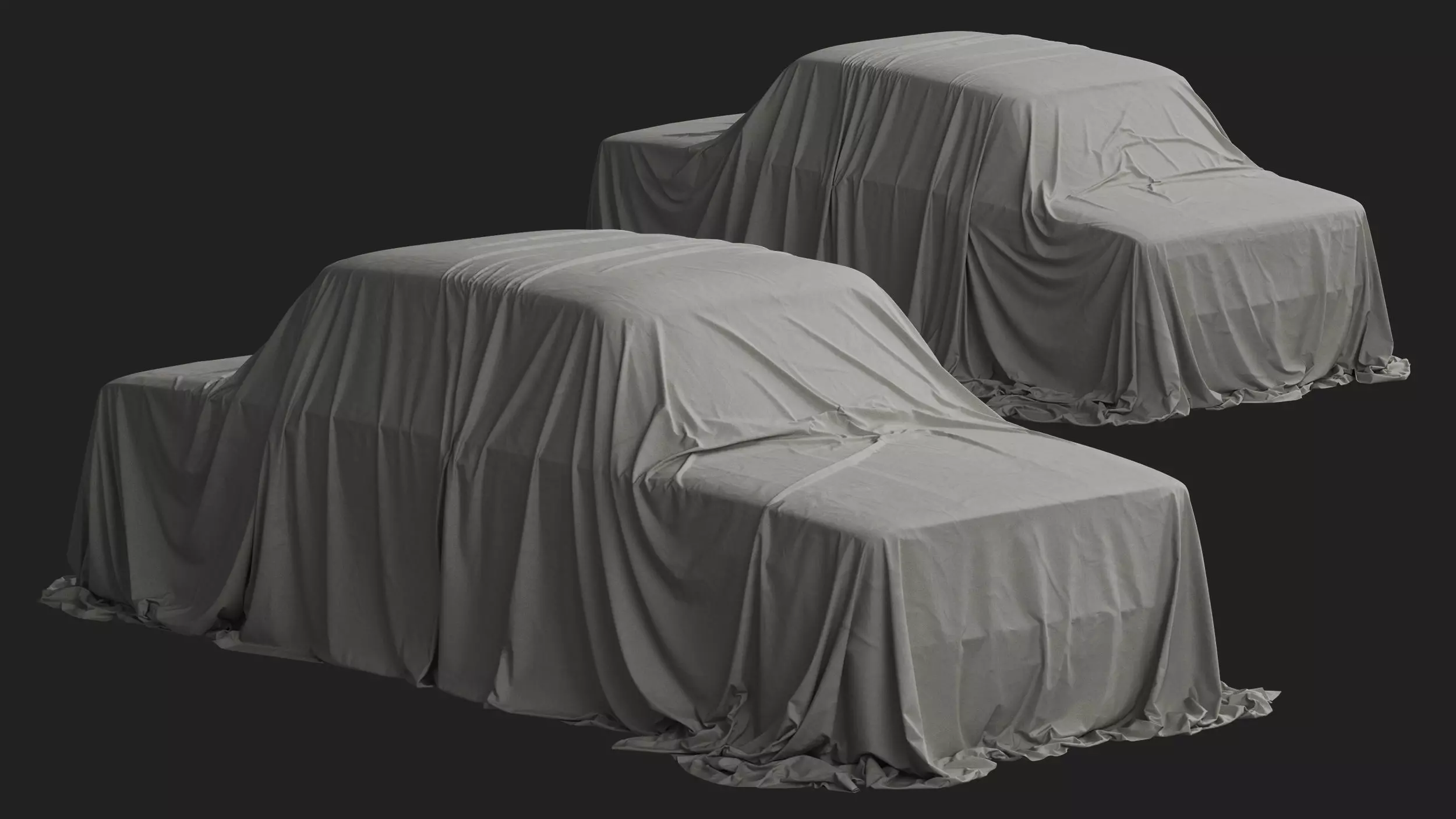 Retro Car Cover 06 3D model_0