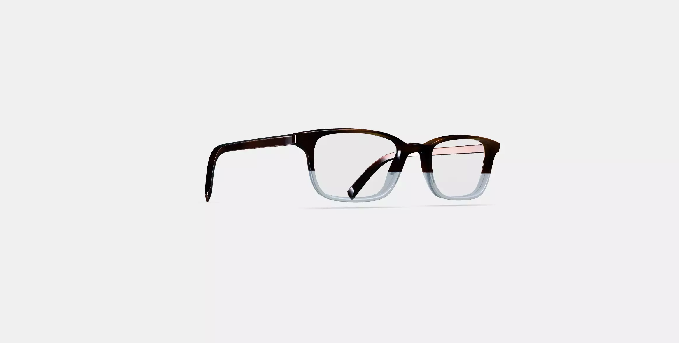 Oliver Eyeglasses in Eastern Bluebird Fade 3D model_0