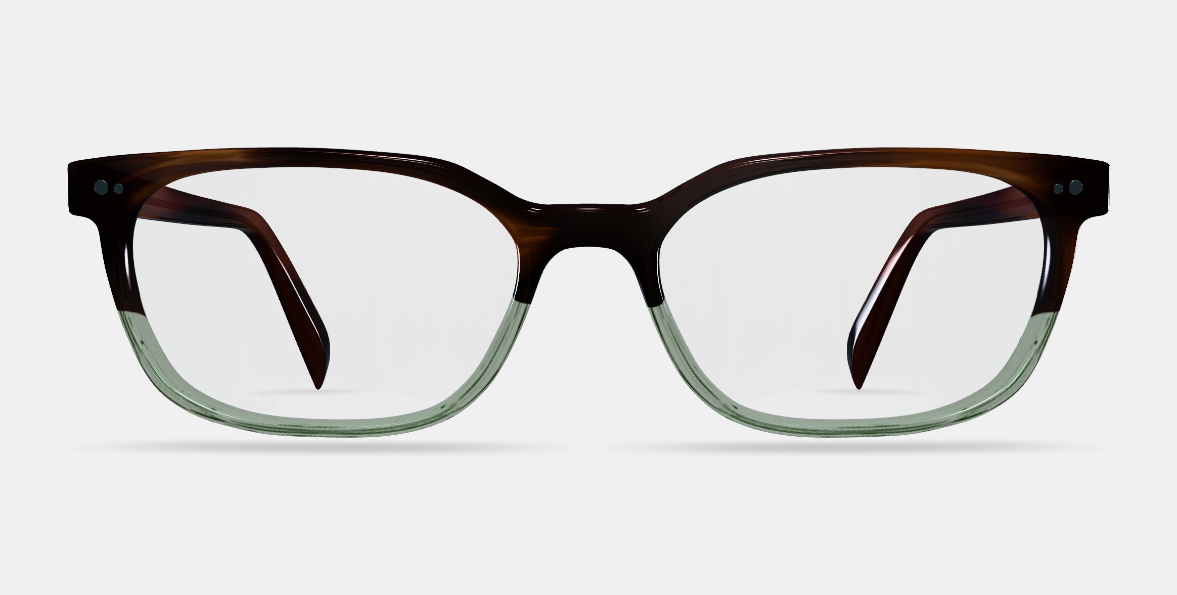 Lawrence Eyeglasses in Green Garnet Fade 3D model_11