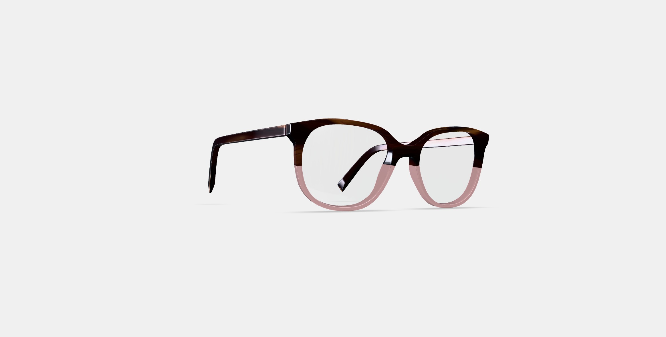 Laurel Eyeglasses in Tea Rose Fade 3D model_3
