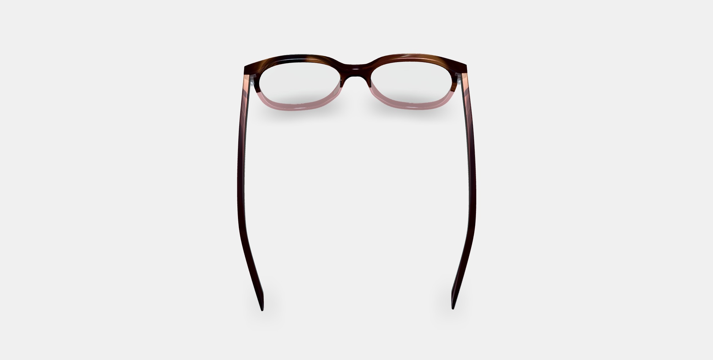 Laurel Eyeglasses in Tea Rose Fade 3D model_2