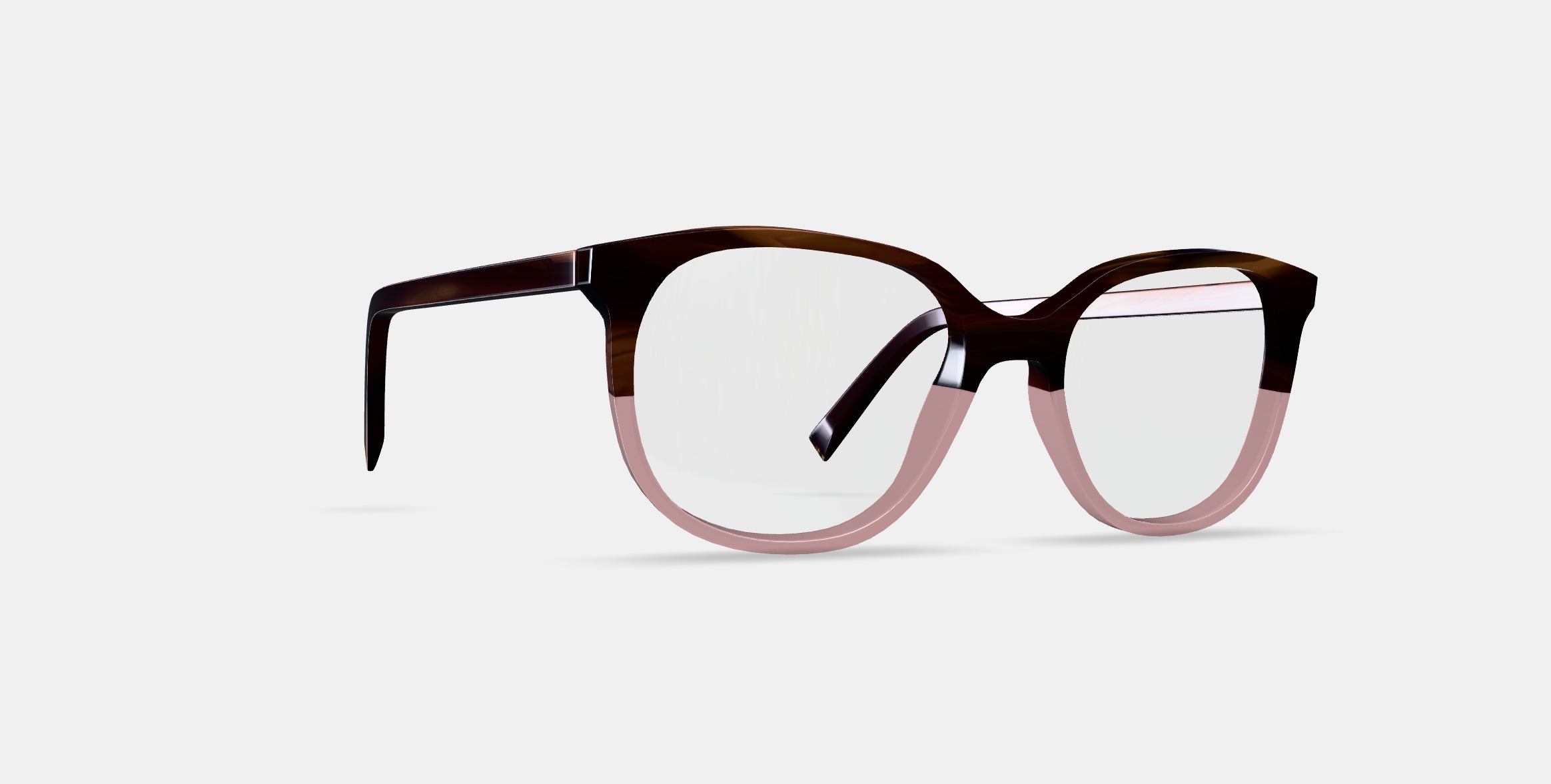Laurel Eyeglasses in Tea Rose Fade 3D model_9