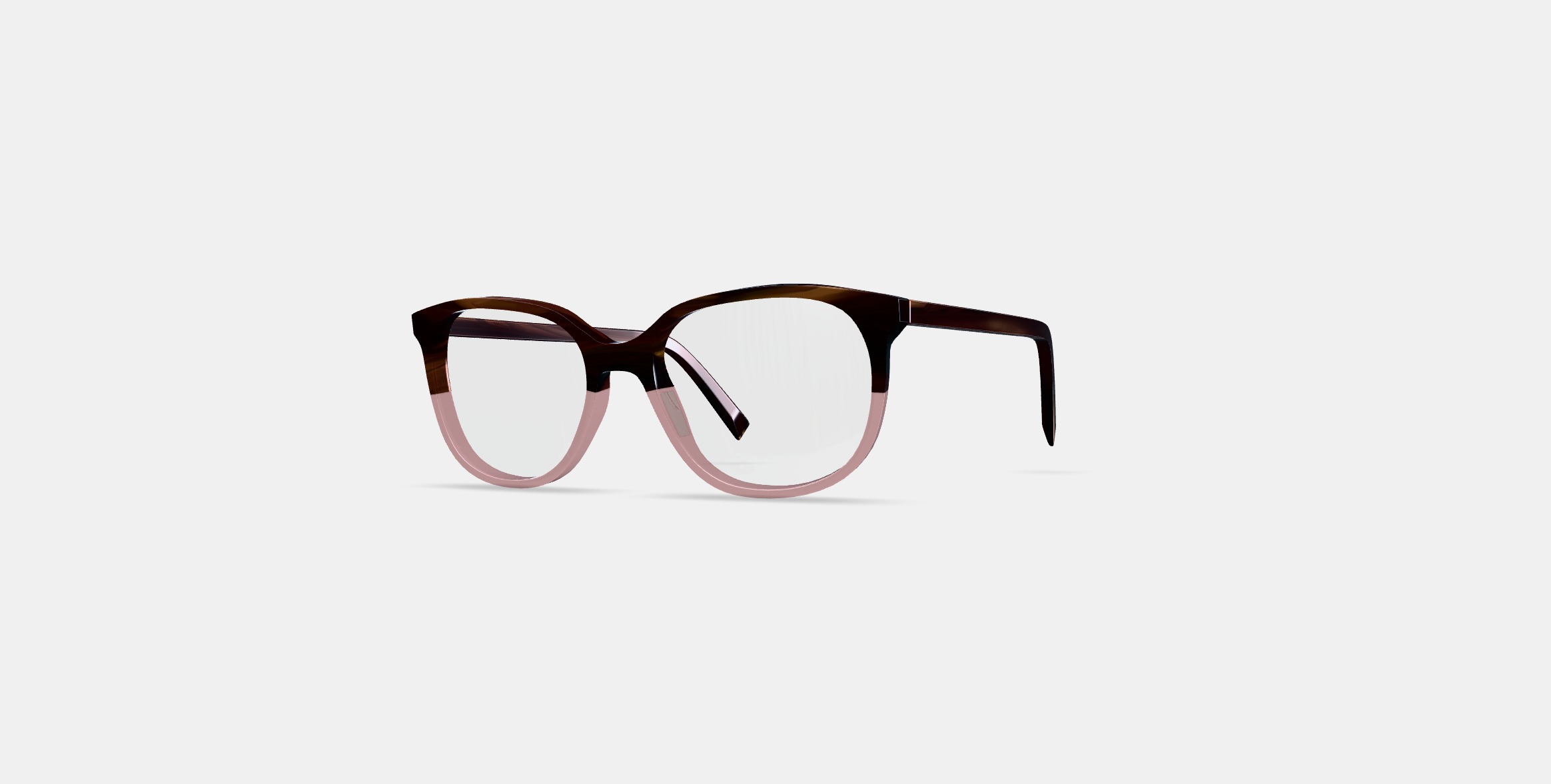 Laurel Eyeglasses in Tea Rose Fade 3D model_12