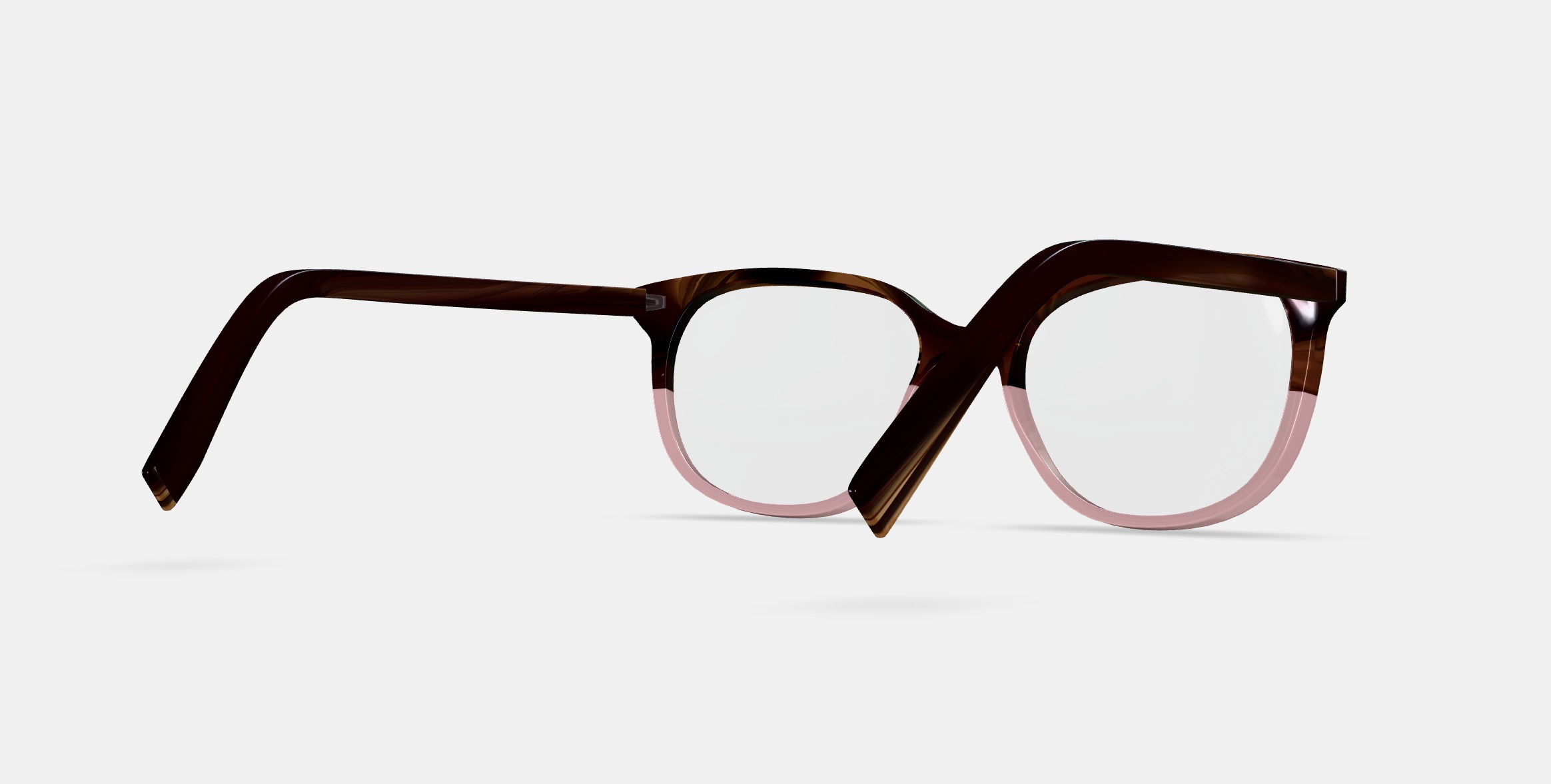 Laurel Eyeglasses in Tea Rose Fade 3D model_7