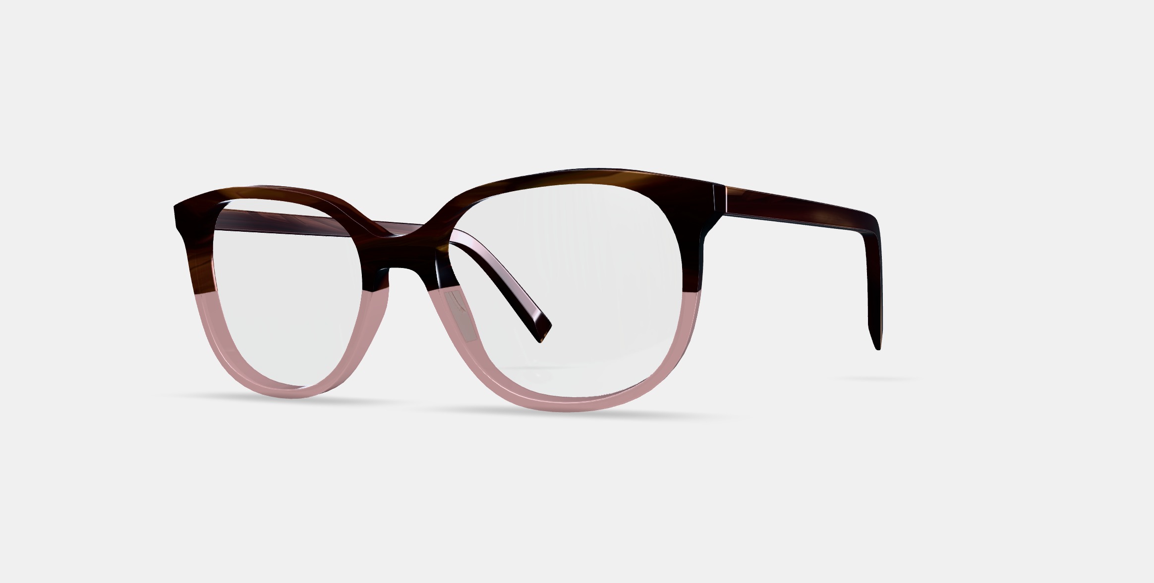 Laurel Eyeglasses in Tea Rose Fade 3D model_13