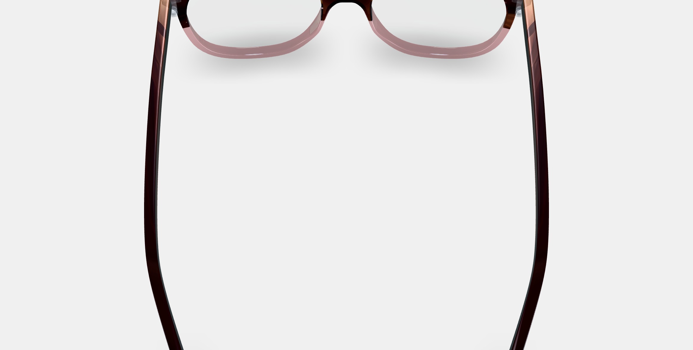 Laurel Eyeglasses in Tea Rose Fade 3D model_4