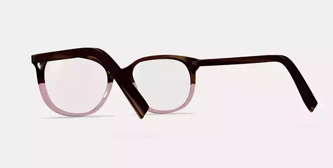 Laurel Eyeglasses in Tea Rose Fade