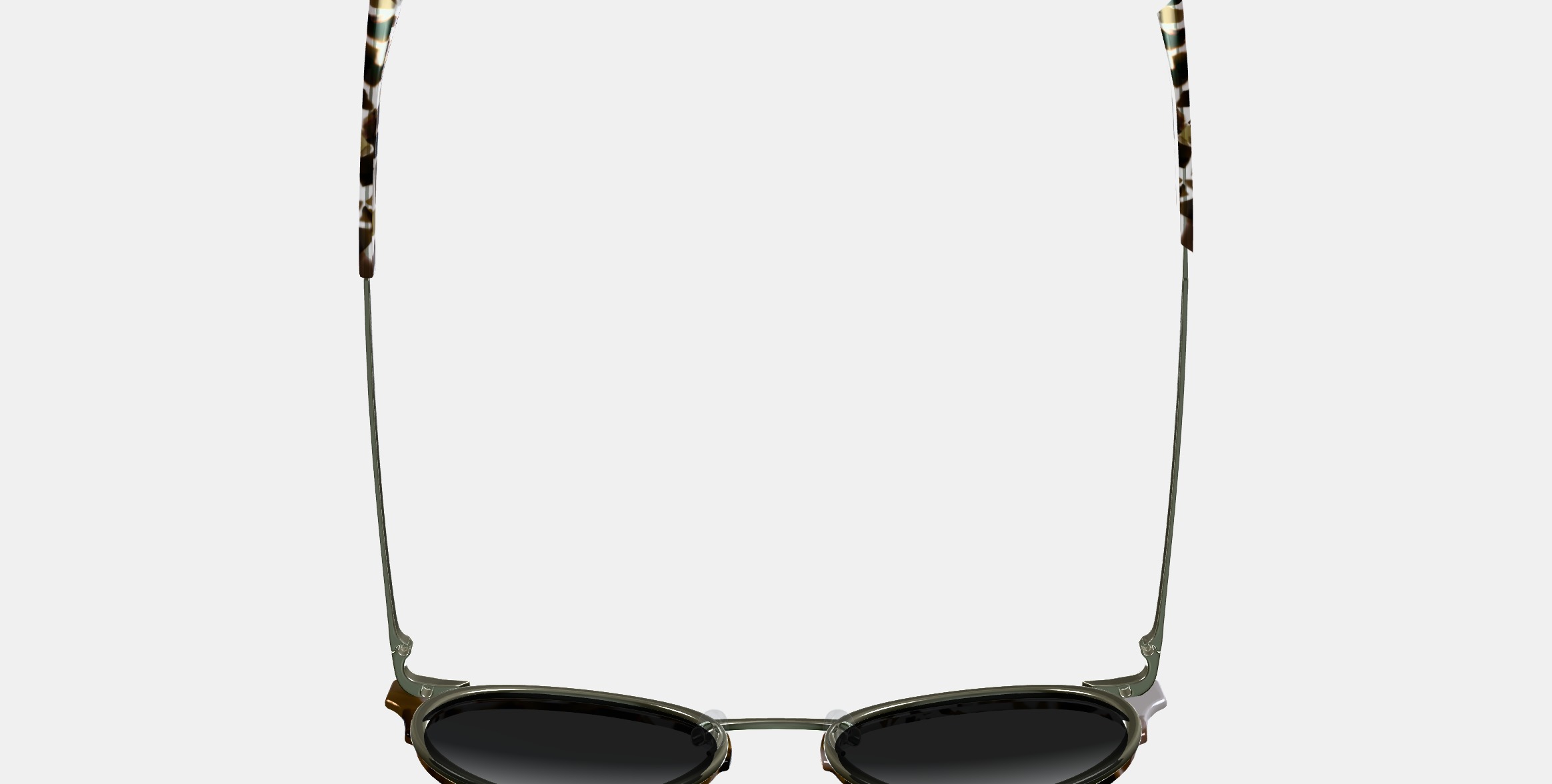 Cleo Sunglasses in Pearled Tortoise with Riesling 3D model_8