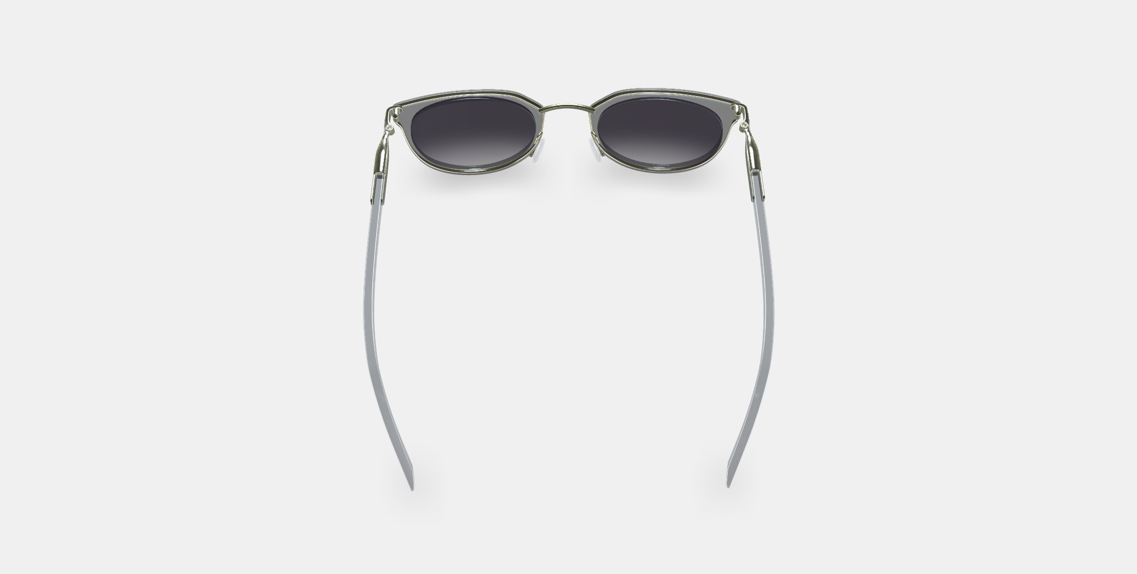 Whittier Sunglasses in Soapstone with Riesling 3D model_2