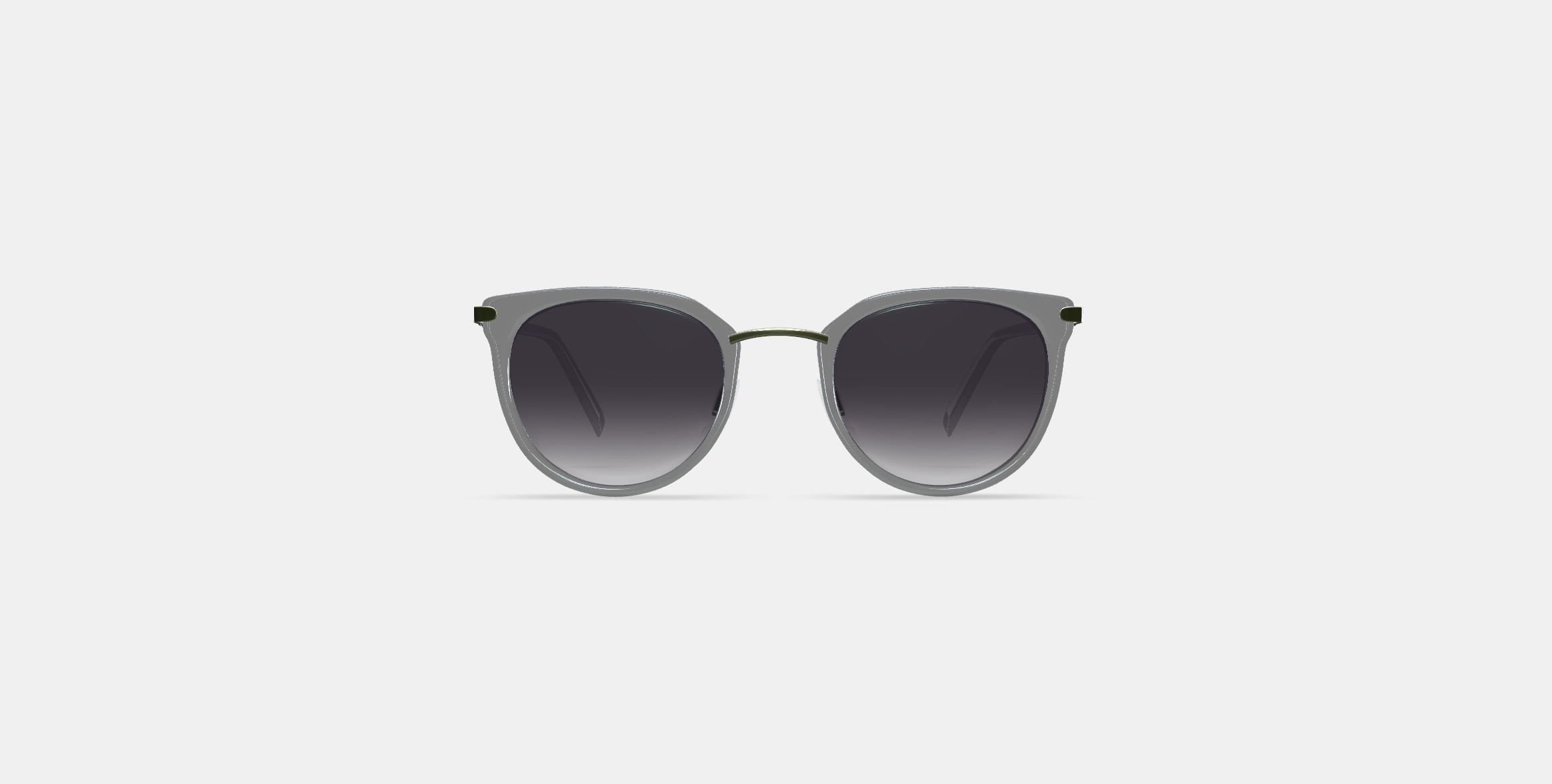 Whittier Sunglasses in Soapstone with Riesling 3D model_10